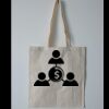 Budget Calico Tote Bag Thumbnail