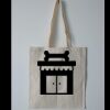 Budget Calico Tote Bag Thumbnail