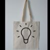 Budget Calico Tote Bag Thumbnail