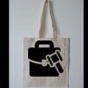 Budget Calico Tote Bag Thumbnail