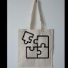 Budget Calico Tote Bag Thumbnail