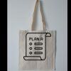 Budget Calico Tote Bag Thumbnail