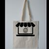 Budget Calico Tote Bag Thumbnail