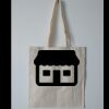 Budget Calico Tote Bag Thumbnail