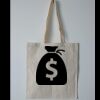 Budget Calico Tote Bag Thumbnail