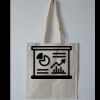 Budget Calico Tote Bag Thumbnail