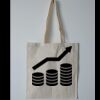 Budget Calico Tote Bag Thumbnail