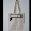 Budget Calico Tote Bag Thumbnail