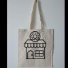 Budget Calico Tote Bag Thumbnail