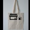 Budget Calico Tote Bag Thumbnail