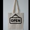Budget Calico Tote Bag Thumbnail