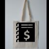 Budget Calico Tote Bag Thumbnail