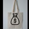 Budget Calico Tote Bag Thumbnail