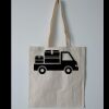Budget Calico Tote Bag Thumbnail