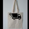 Budget Calico Tote Bag Thumbnail