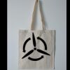 Budget Calico Tote Bag Thumbnail