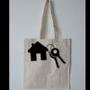 Budget Calico Tote Bag Thumbnail