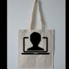 Budget Calico Tote Bag Thumbnail