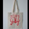 Budget Calico Tote Bag Thumbnail