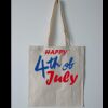 Budget Calico Tote Bag Thumbnail