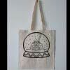 Budget Calico Tote Bag Thumbnail