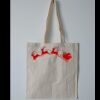 Budget Calico Tote Bag Thumbnail