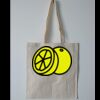 Budget Calico Tote Bag Thumbnail