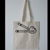 Budget Calico Tote Bag Thumbnail