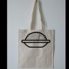 Budget Calico Tote Bag Thumbnail