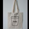 Budget Calico Tote Bag Thumbnail