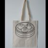 Budget Calico Tote Bag Thumbnail