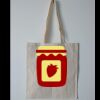 Budget Calico Tote Bag Thumbnail