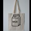 Budget Calico Tote Bag Thumbnail