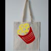 Budget Calico Tote Bag Thumbnail