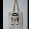 Budget Calico Tote Bag Thumbnail