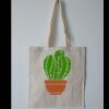 Budget Calico Tote Bag Thumbnail