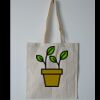 Budget Calico Tote Bag Thumbnail