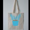 Budget Calico Tote Bag Thumbnail