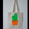 Budget Calico Tote Bag Thumbnail