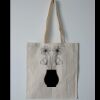 Budget Calico Tote Bag Thumbnail