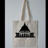 Budget Calico Tote Bag Thumbnail