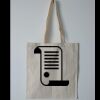 Budget Calico Tote Bag Thumbnail