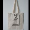 Budget Calico Tote Bag Thumbnail