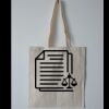 Budget Calico Tote Bag Thumbnail
