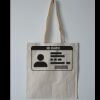 Budget Calico Tote Bag Thumbnail