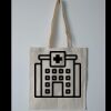 Budget Calico Tote Bag Thumbnail