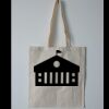 Budget Calico Tote Bag Thumbnail