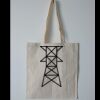 Budget Calico Tote Bag Thumbnail