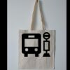 Budget Calico Tote Bag Thumbnail