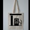 Budget Calico Tote Bag Thumbnail